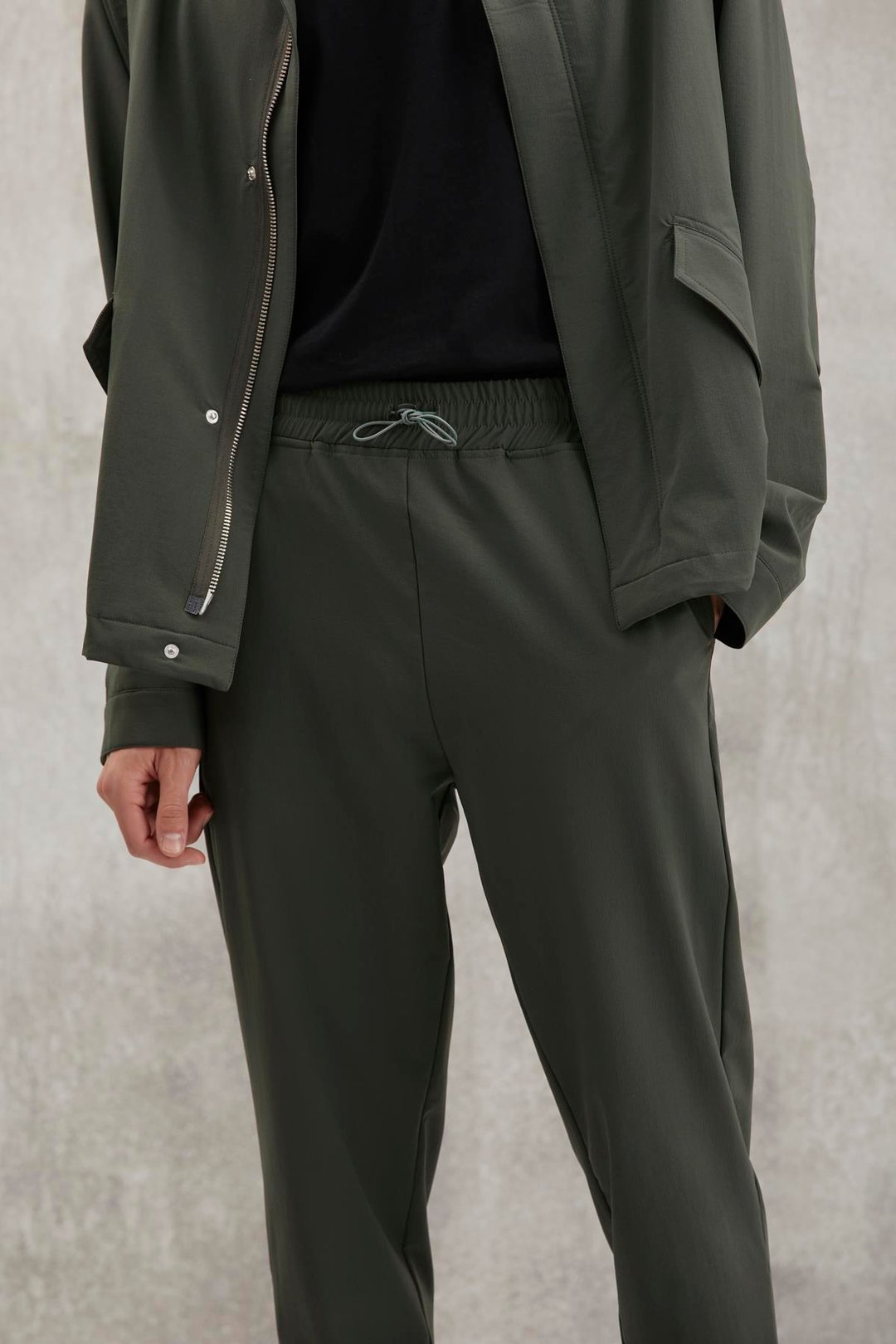 CRISTIAN  Regular Yeşil Tekli Eşofman Altı