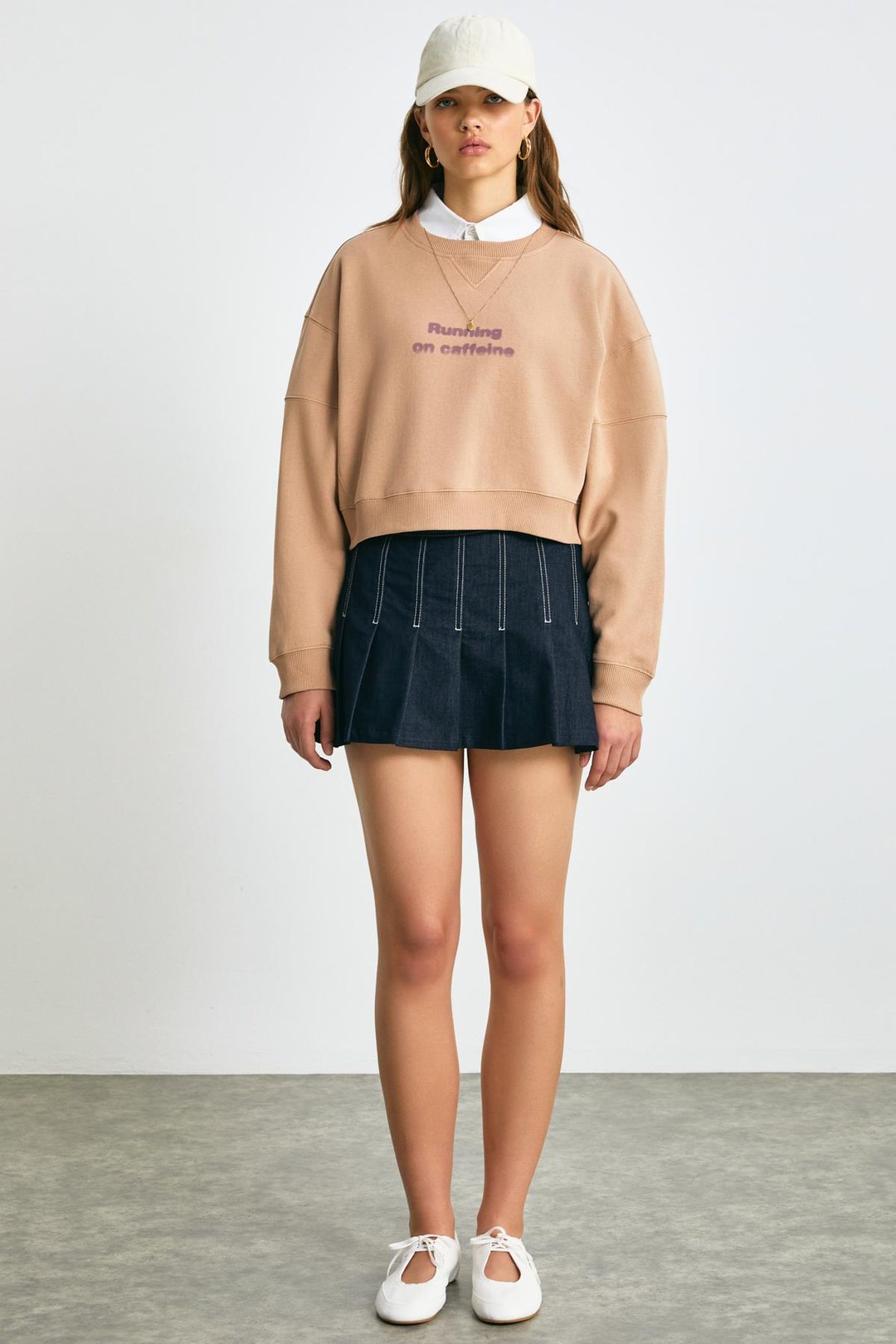 DANBI Kadın Kahverengi Sweatshirt