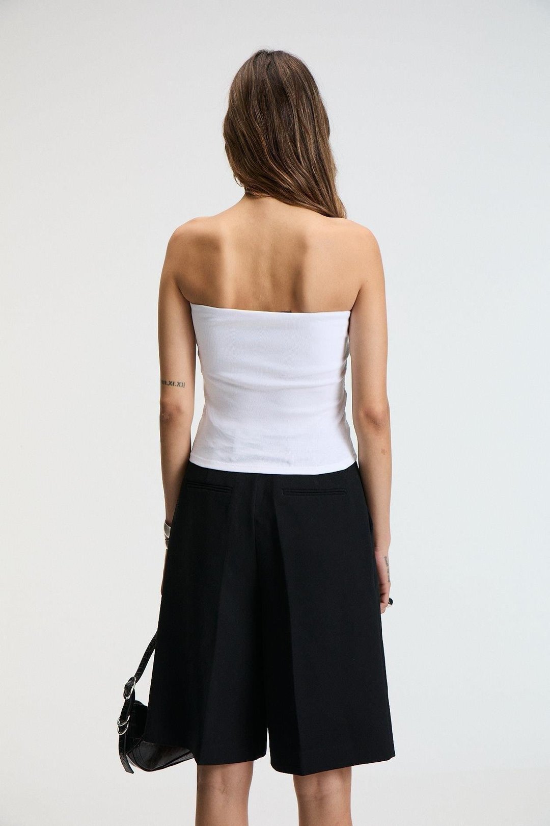 DELARA Kadın Straplez Slim Beyaz Büstiyer