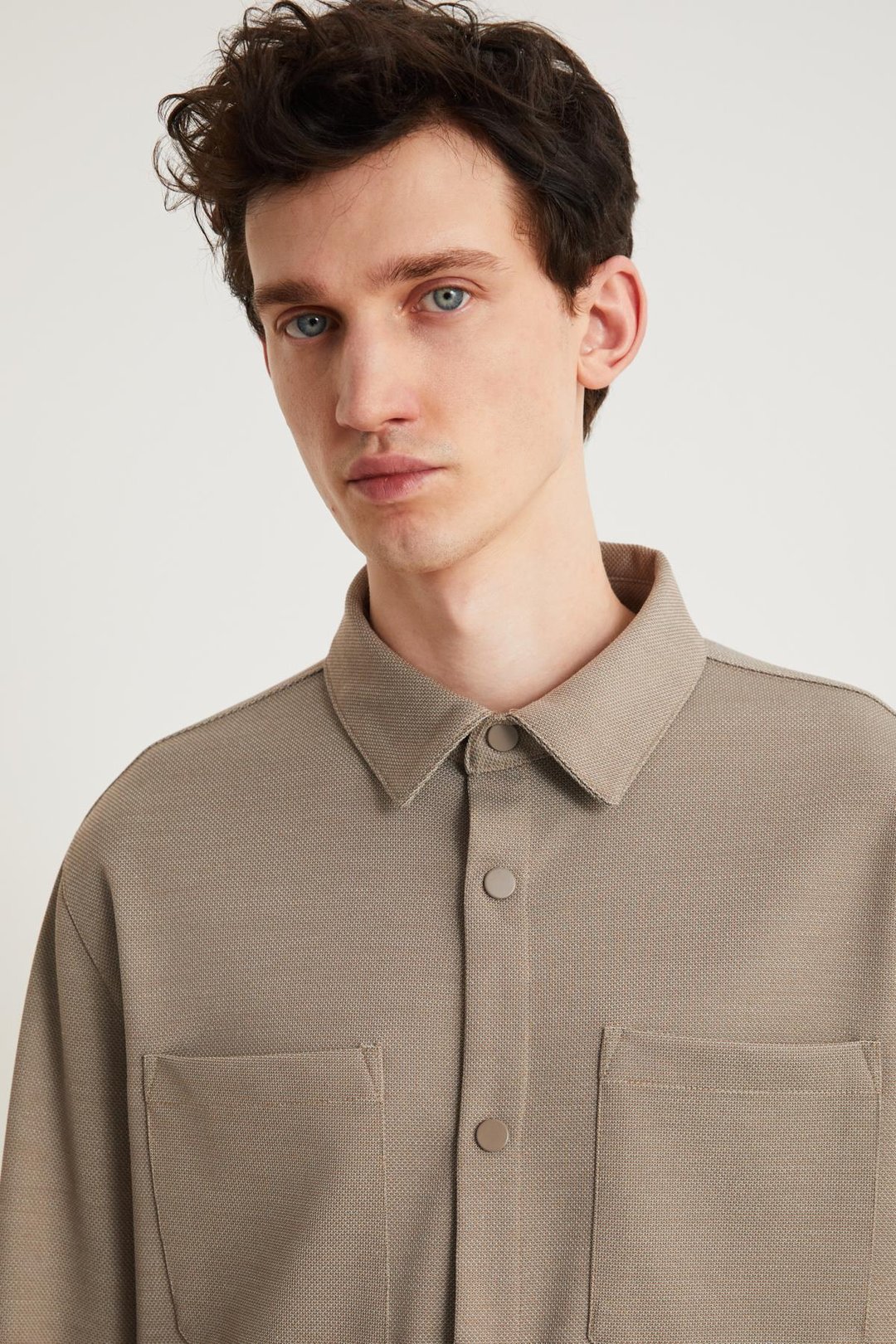 DERIAN Erkek Regular Vizon Gömlek