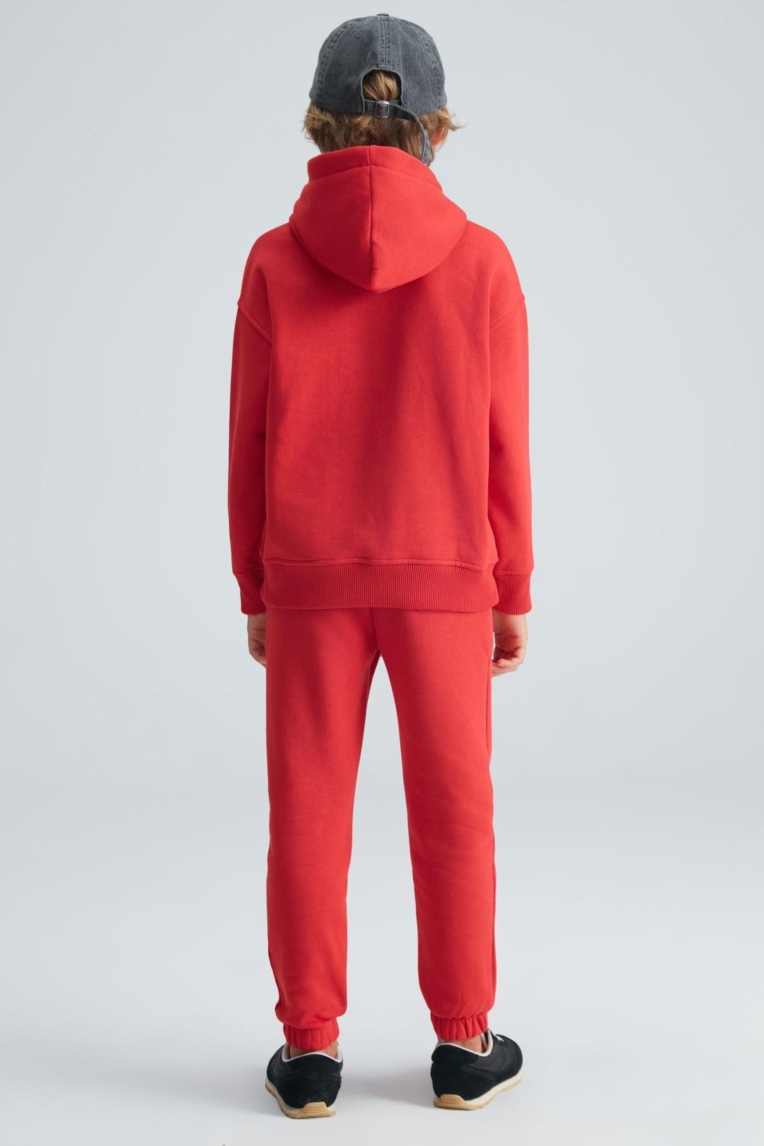 DONOVAN Erkek Çocuk Pamuk Kırmızı Eşofman Takımı