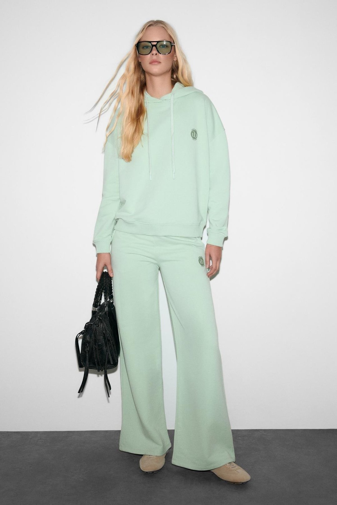 ELITSA Kadın Mint Yeşil Sweatshirt