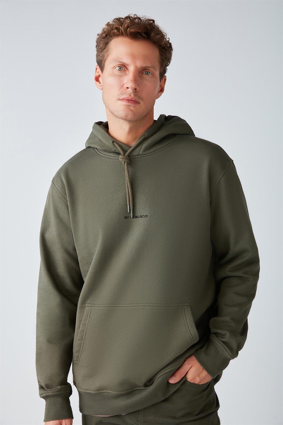 EPIC Örme Regular Haki  Sweatshirt