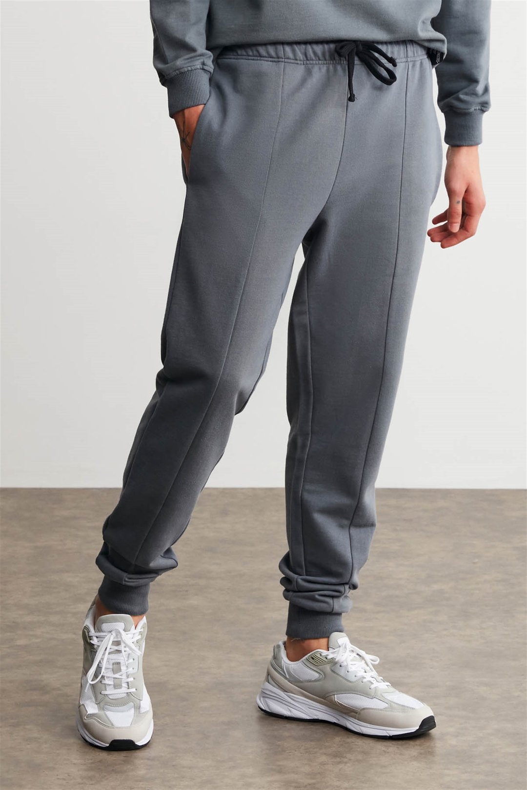 FABIAN Örme Comfort Gri  Eşofman Altı