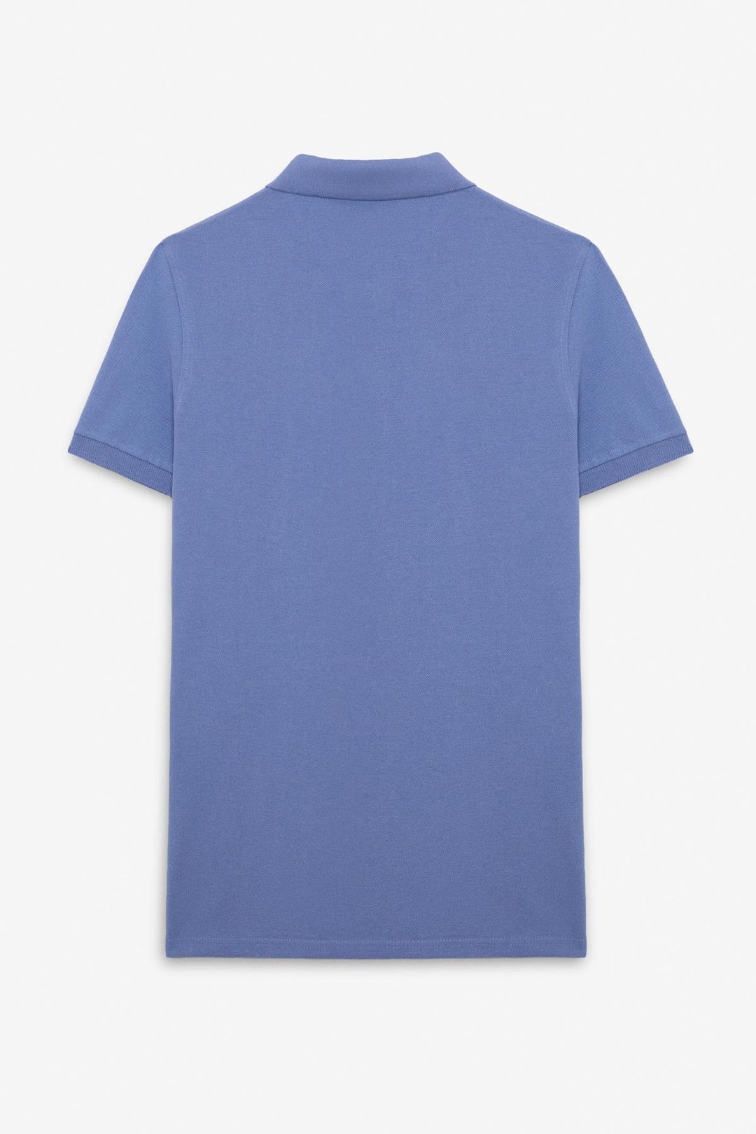 FLEXORE Erkek %100 Pamuk Kısa Kollu Regular Fit Mavi Polo Yaka T-shirt