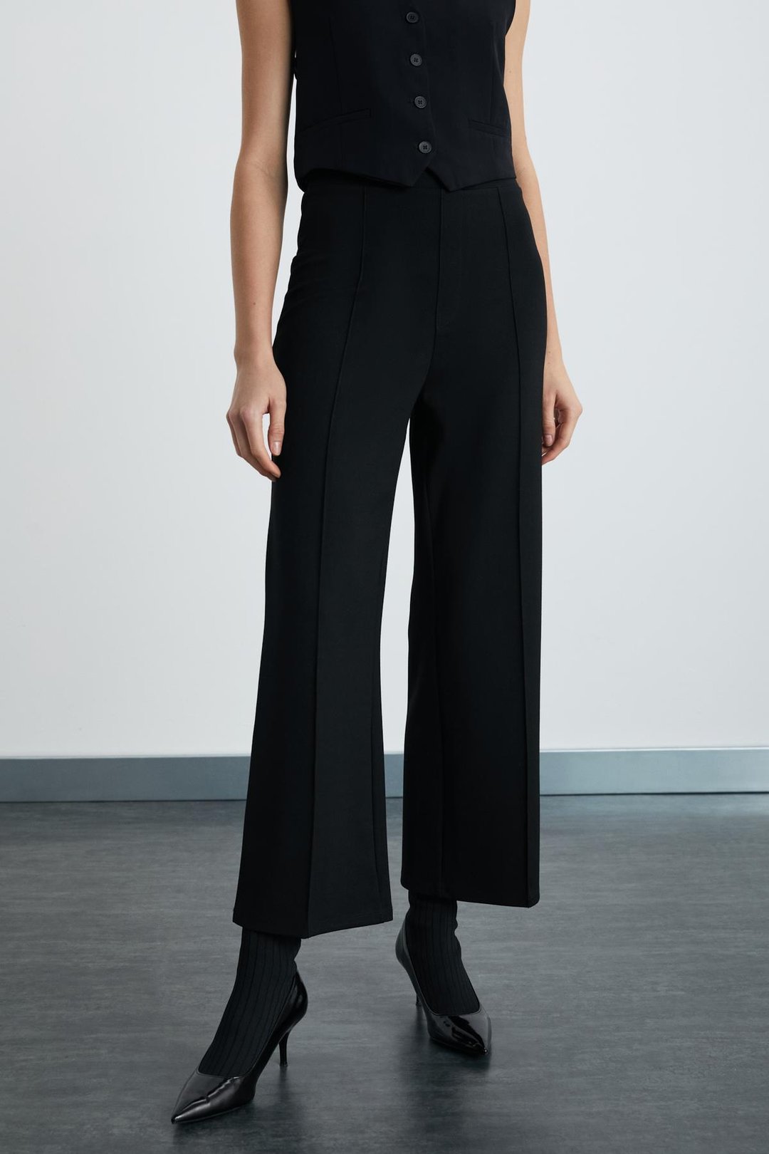 FREDA Kadın Siyah Pantolon