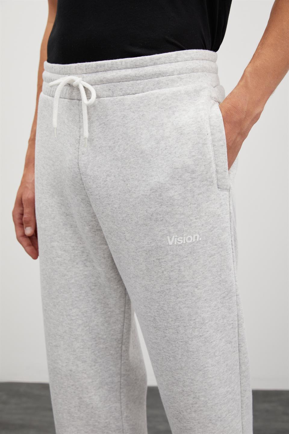 FREDDY Erkek Relaxed Karmelanj Tekli Eşofman Altı