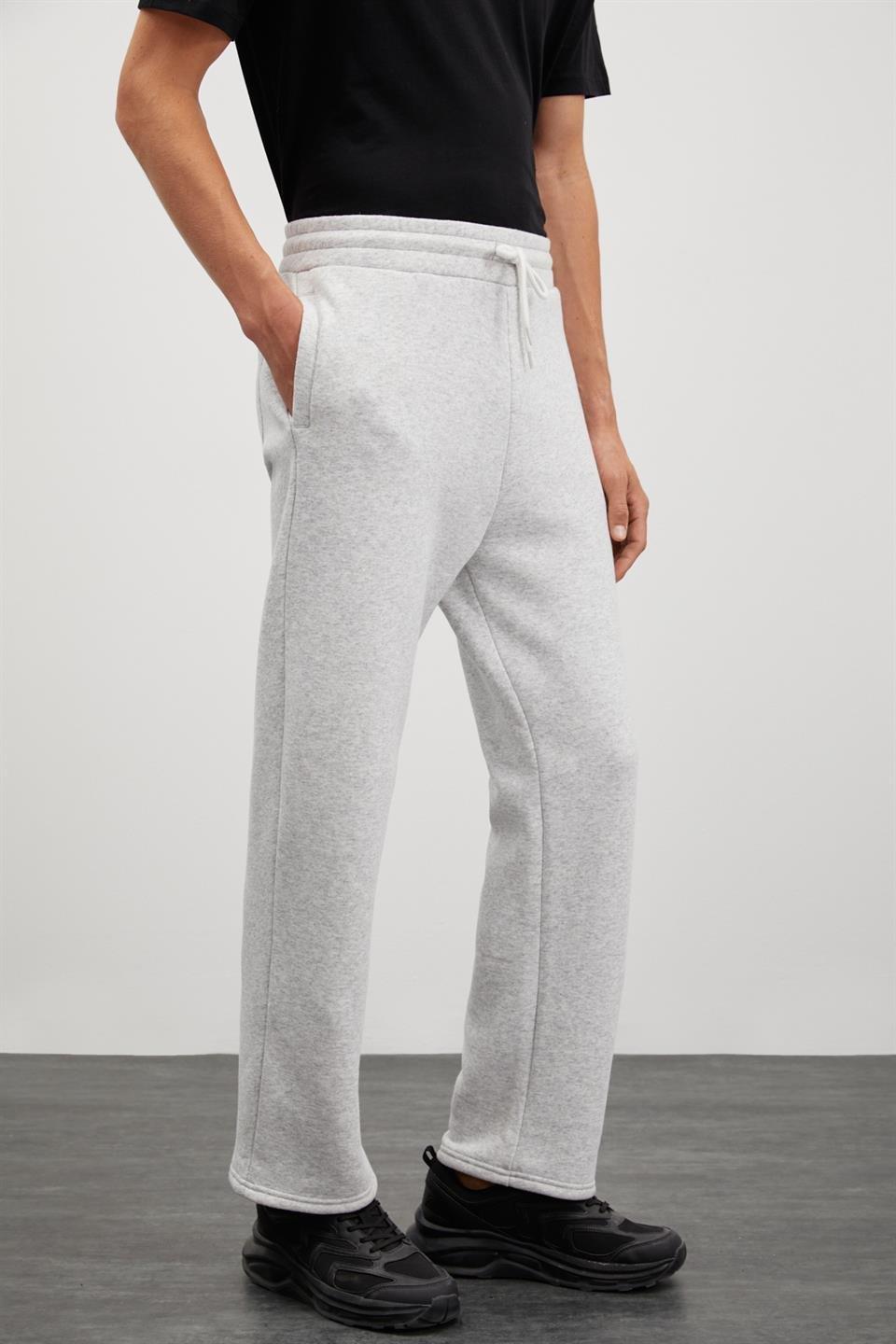 FREDDY Erkek Relaxed Karmelanj Tekli Eşofman Altı