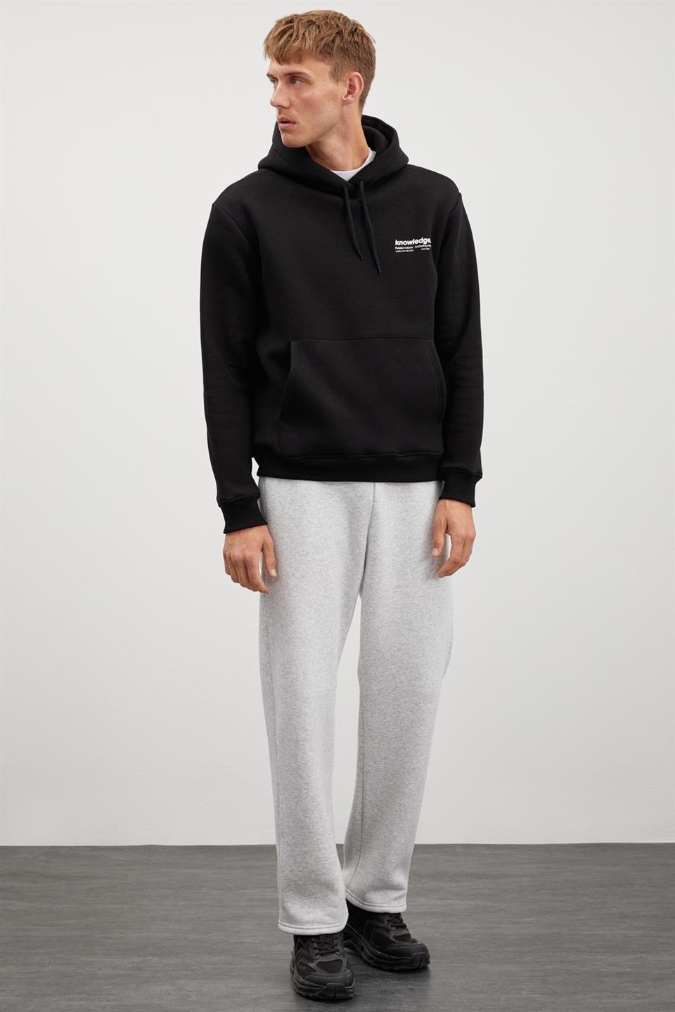 FREDDY Erkek Relaxed Karmelanj Tekli Eşofman Altı