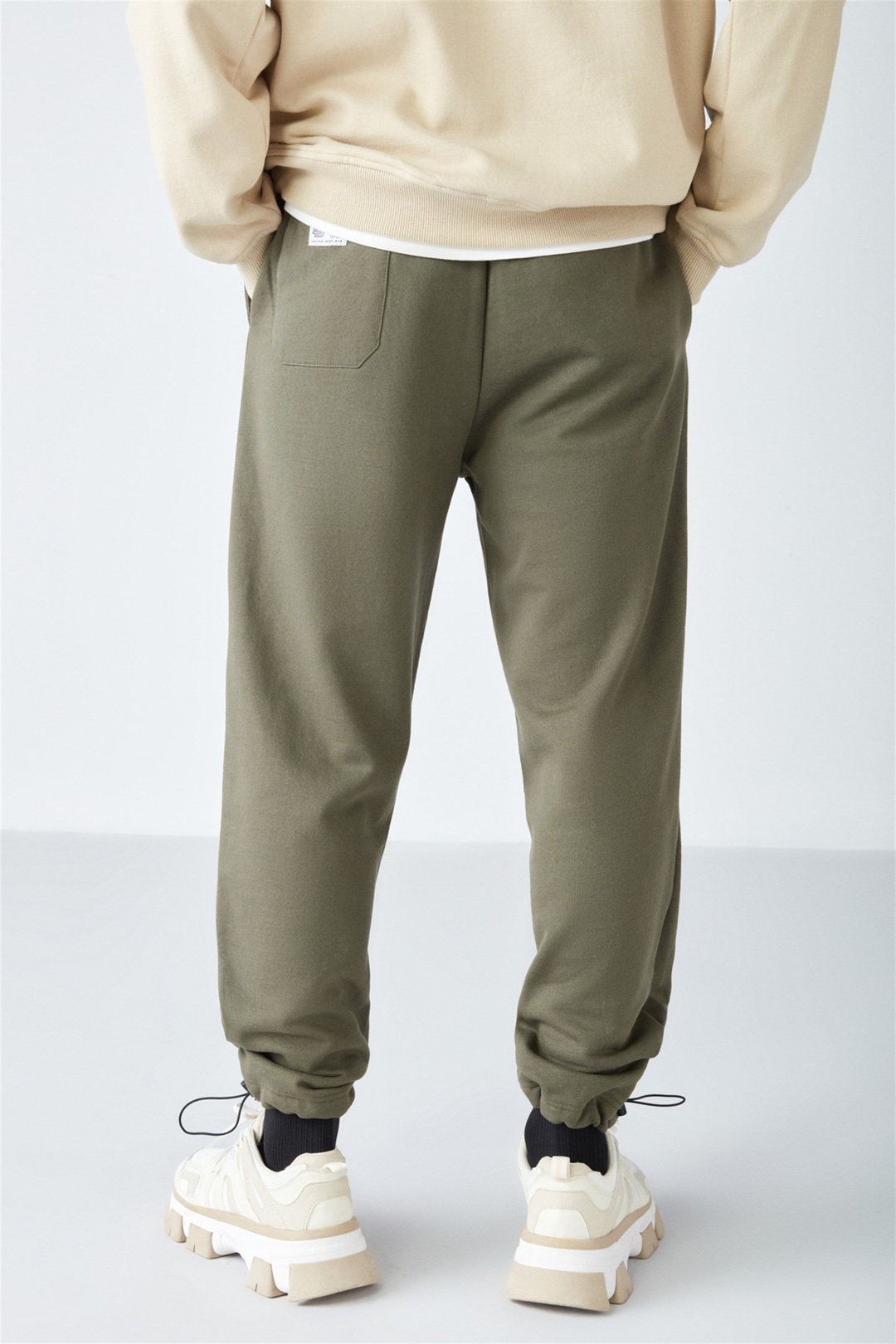 INTERNAL Örme Comfort Haki  Eşofman Altı