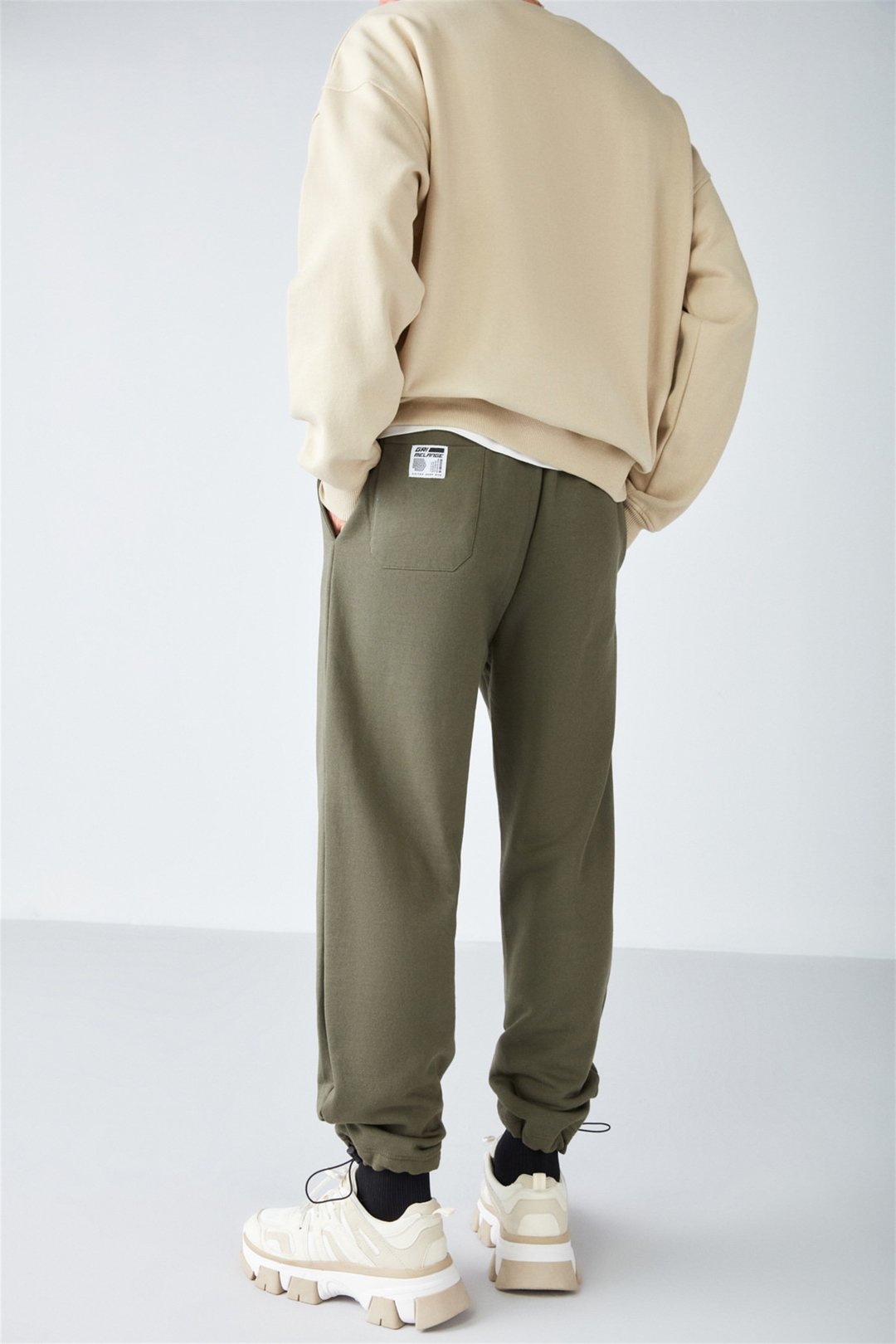 INTERNAL Örme Comfort Haki  Eşofman Altı