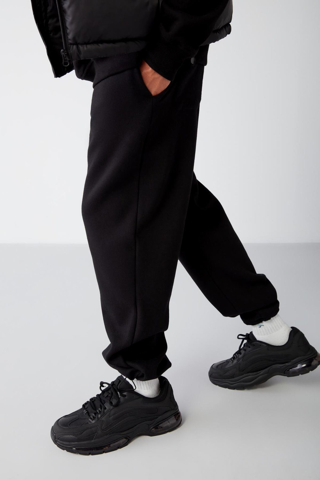 INTERNAL Relaxed Comfort Siyah  Eşofman Altı