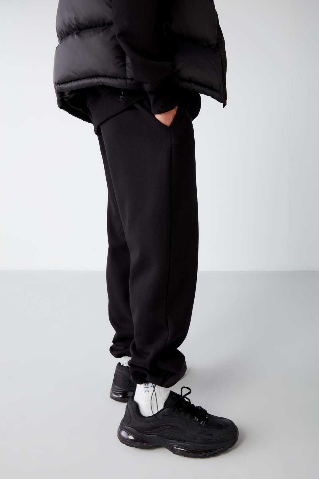 INTERNAL Relaxed Comfort Siyah  Eşofman Altı