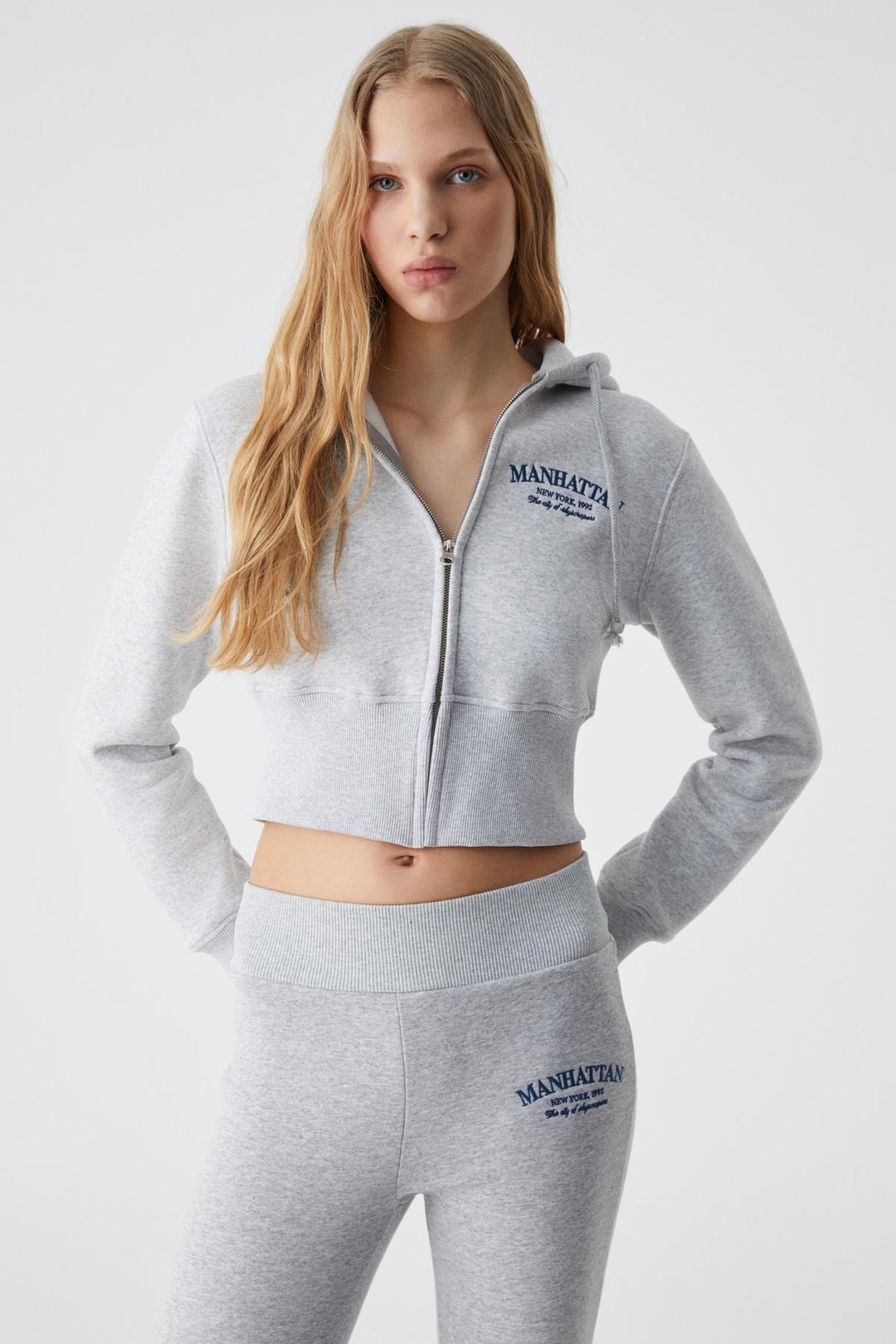 IRESSINE Kadın Kapüşonlu Fermuarlı Uzun Kollu Regular Grimelanj Sweatshirt