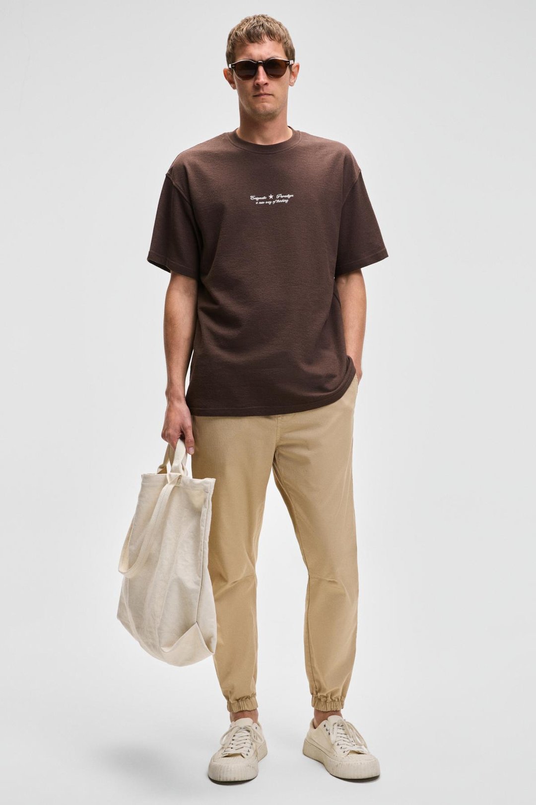 JAKOB  Comfort Bej Tekli Pantolon