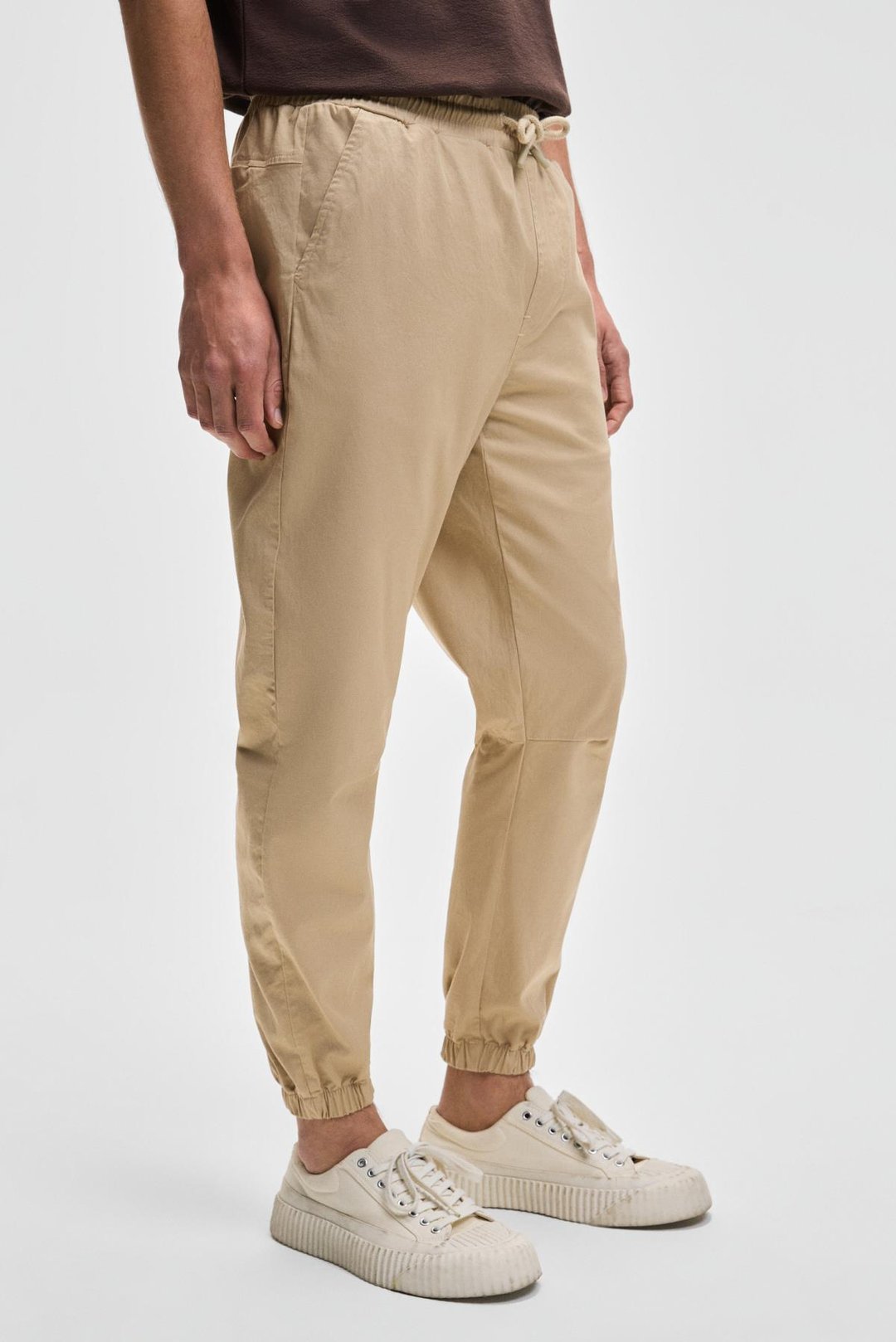 JAKOB  Comfort Bej Tekli Pantolon