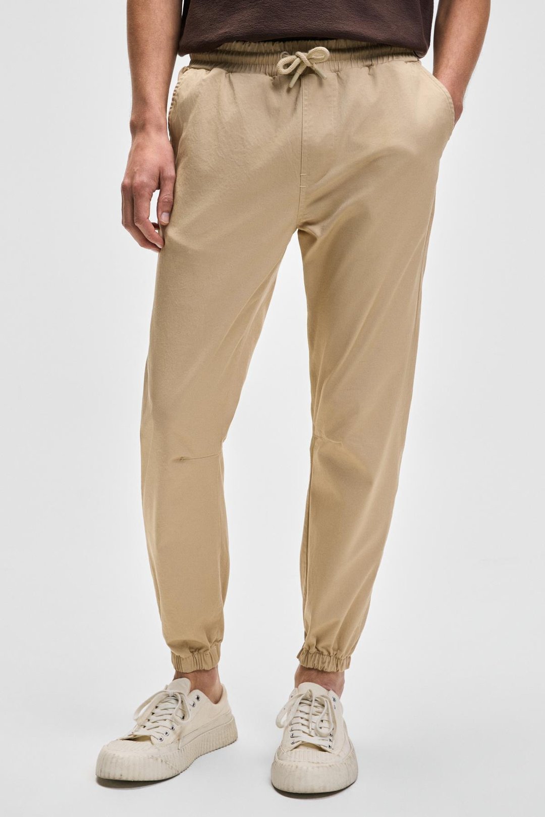 JAKOB  Comfort Bej Tekli Pantolon