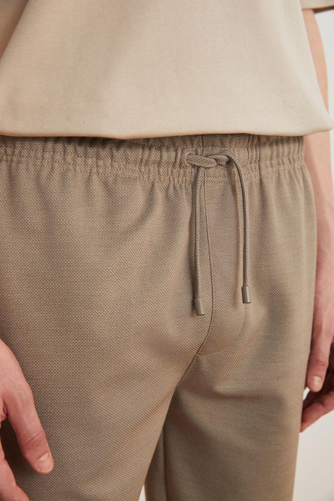 JESHUA Erkek Regular Vizon Pantolon