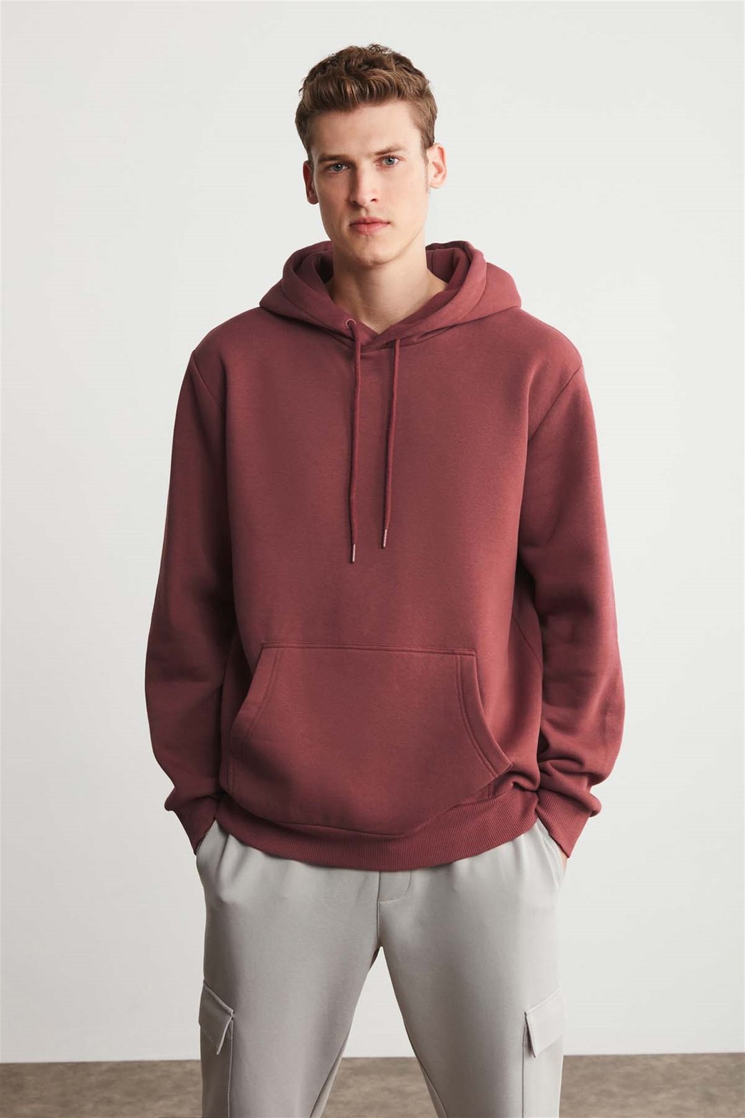 JORGE Örme Regular Kiremit Rengi  Sweatshirt