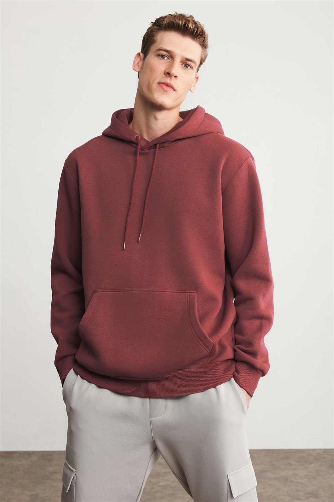 JORGE Örme Regular Kiremit Rengi  Sweatshirt