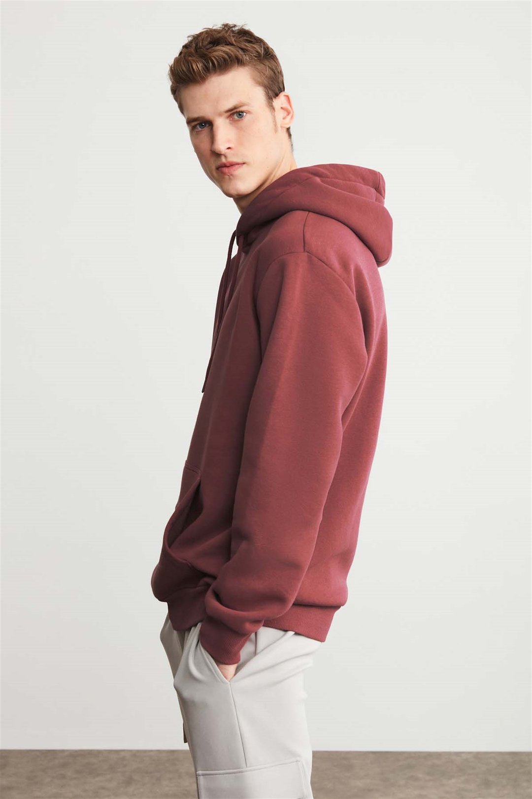 JORGE Örme Regular Kiremit Rengi  Sweatshirt