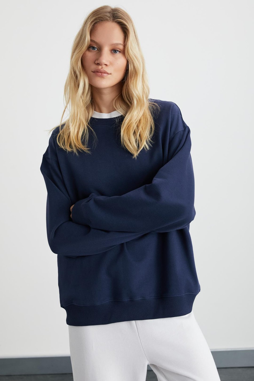 KARIUS Kadın Lacivert Sweatshirt