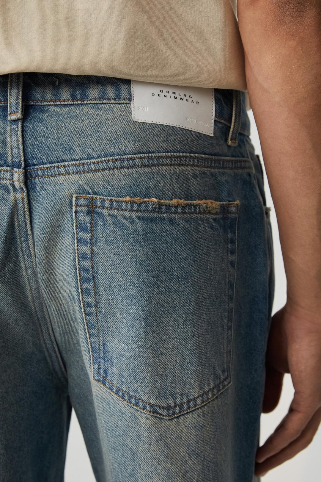 KENYON Erkek Strıght Fit Denim Koyu Mavi Jeans