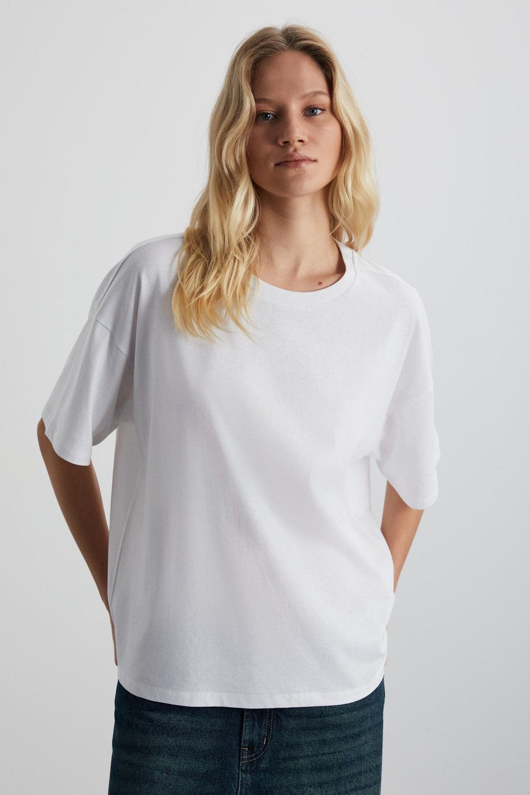 LAGERTHA Kadın Beyaz T-Shirt