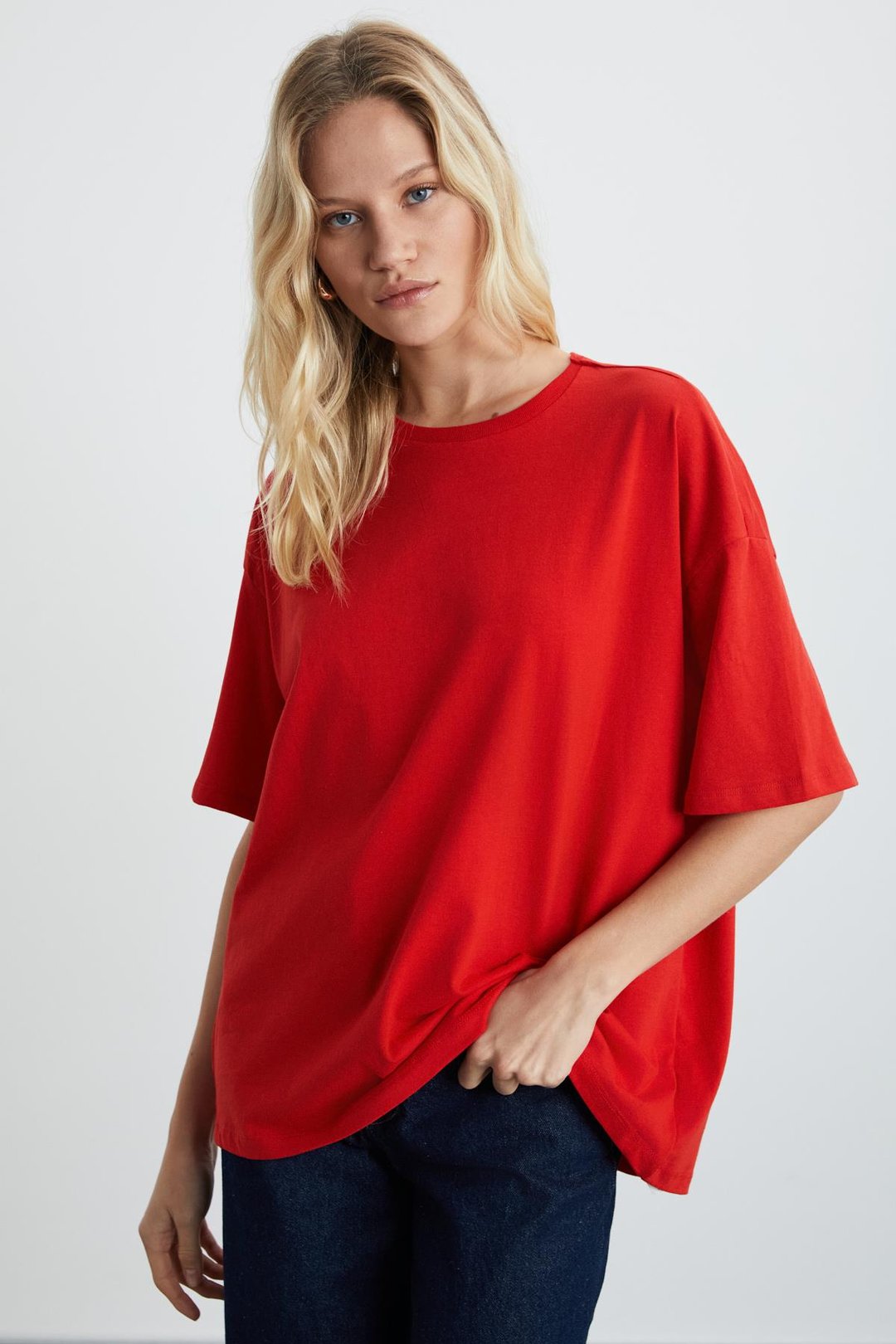 LAGERTHA Kadın Kırmızı T-Shirt