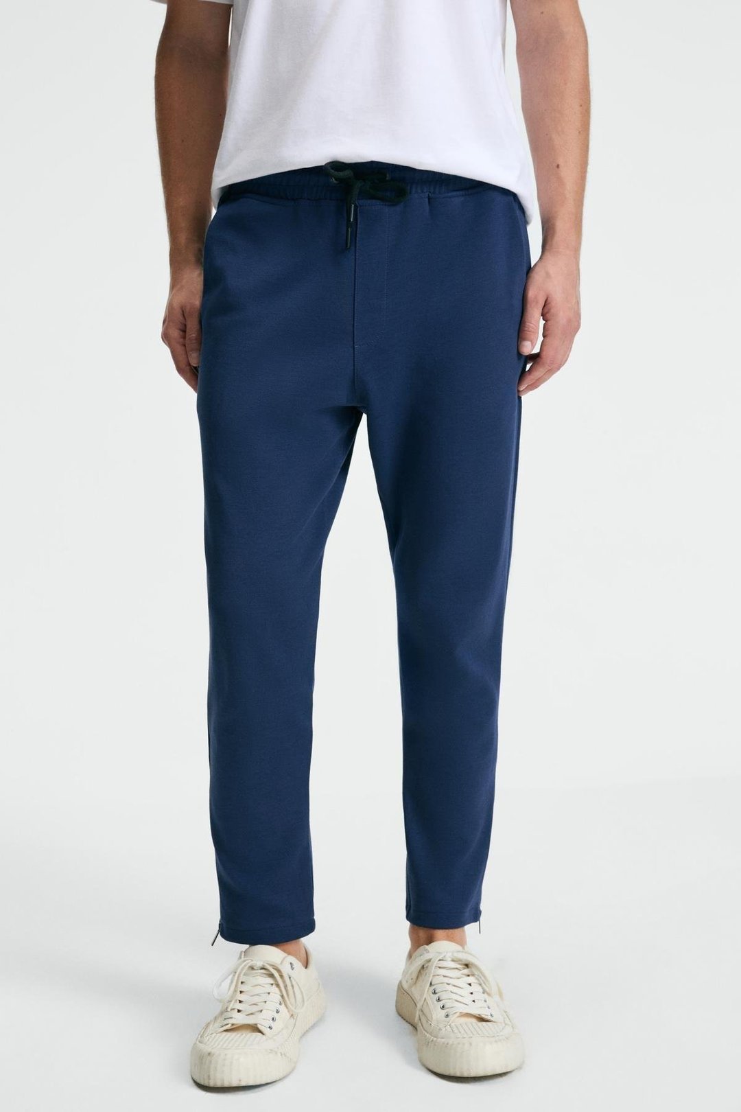 LAMARE Erkek Beli Lastikli Yanları Cepli Regular Fİt Lacivert Eşofman Altı