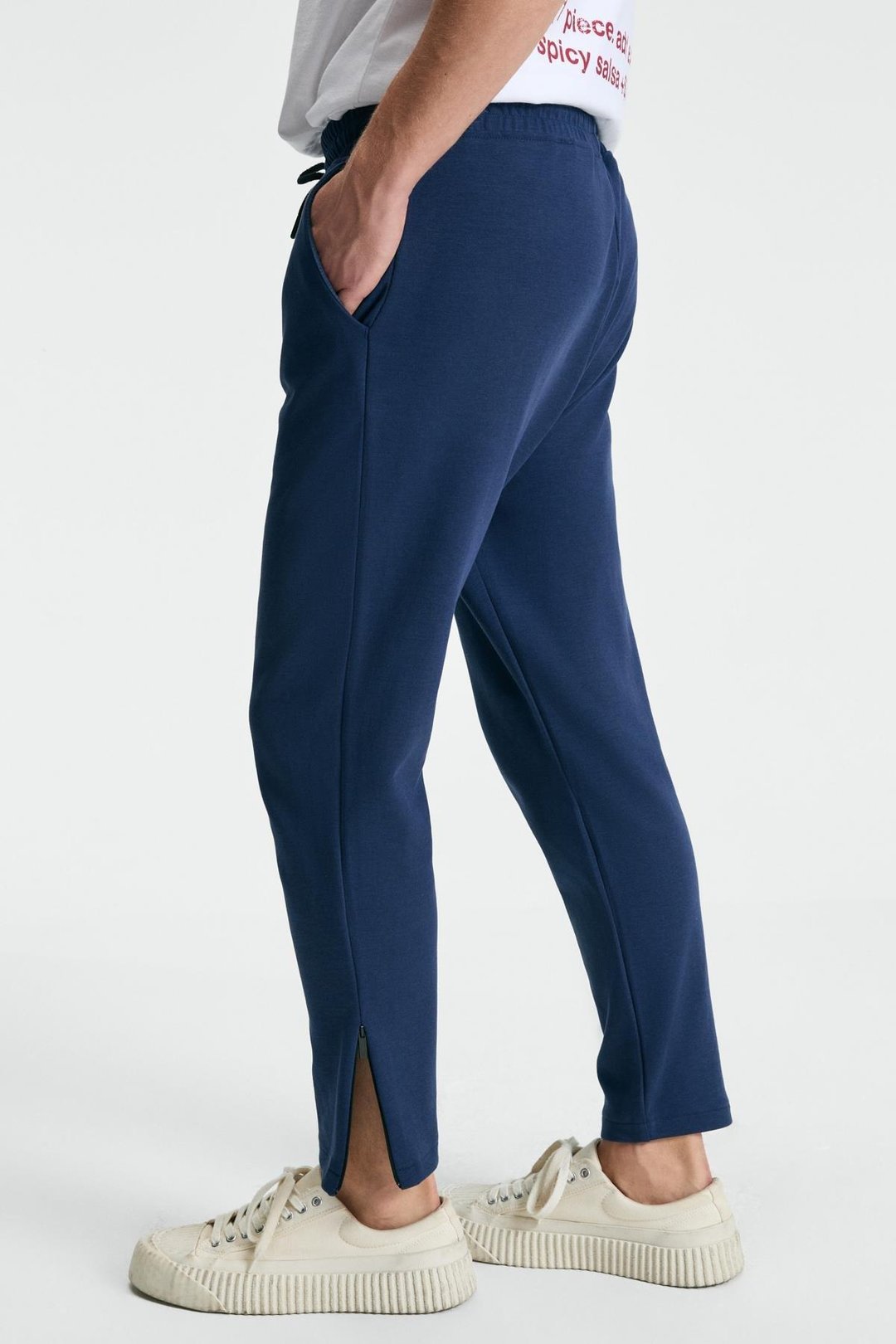 LAMARE Erkek Beli Lastikli Yanları Cepli Regular Fİt Lacivert Eşofman Altı