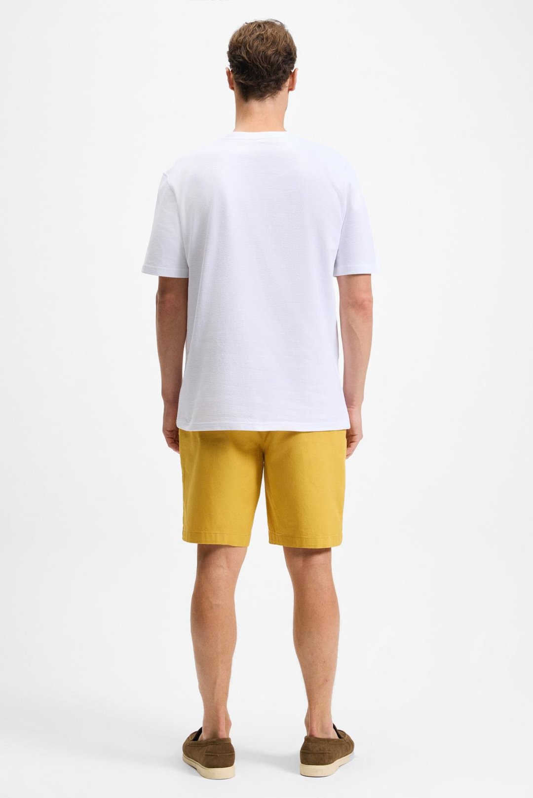 LAMINE Erkek Baskı Ve Nakış Detaylı %100 Organik Pamuk Bisiklet Yaka Kısa Kollu Regular Fit Beyaz T-Shirt