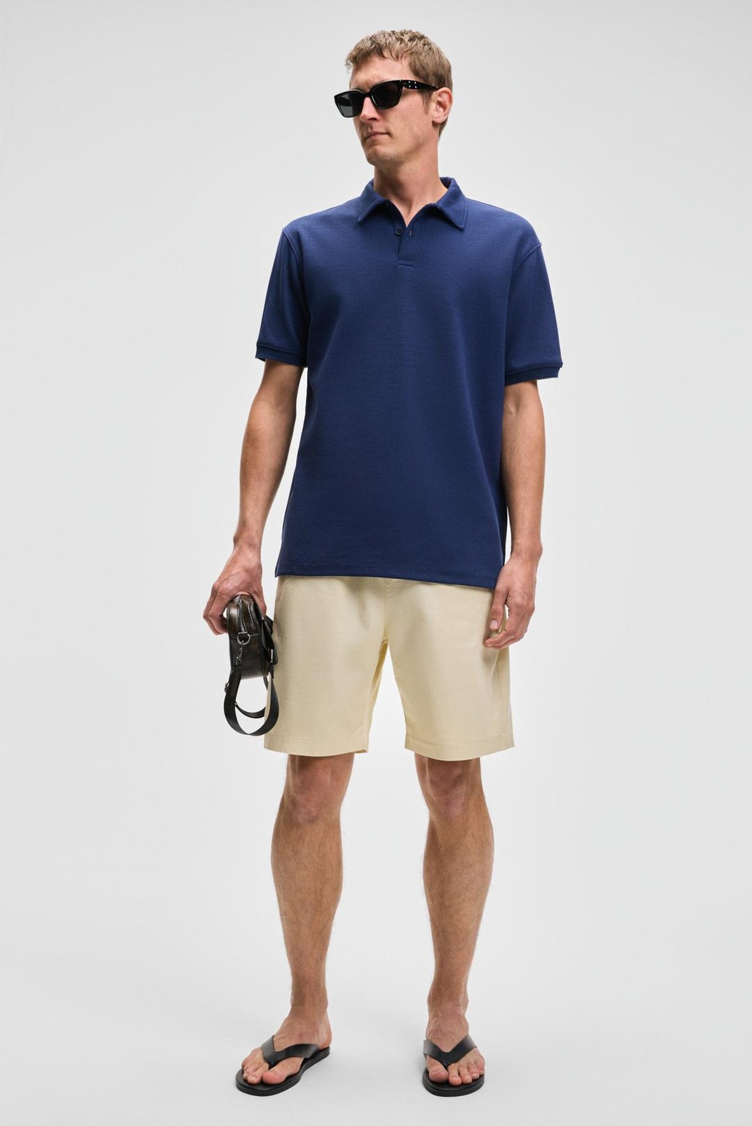 LAPORTE  Regular Lacivert  Polo Yaka T-shirt