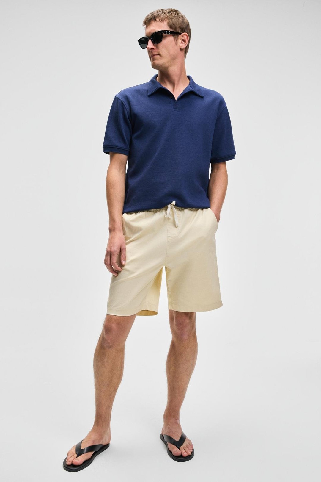 LAPORTE  Regular Lacivert  Polo Yaka T-shirt