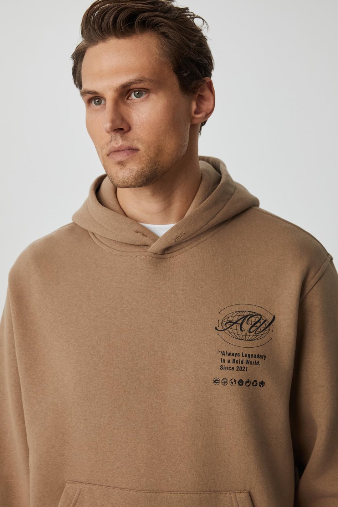 LEGANDARY Erkek Yumuşacık Vizon Sweatshirt