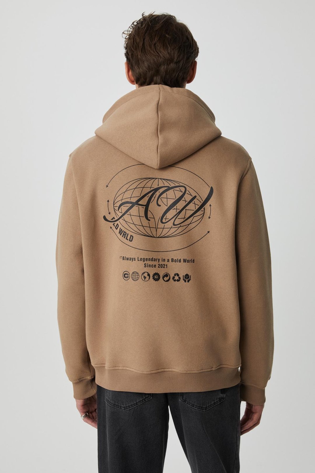 LEGANDARY Erkek Yumuşacık Vizon Sweatshirt