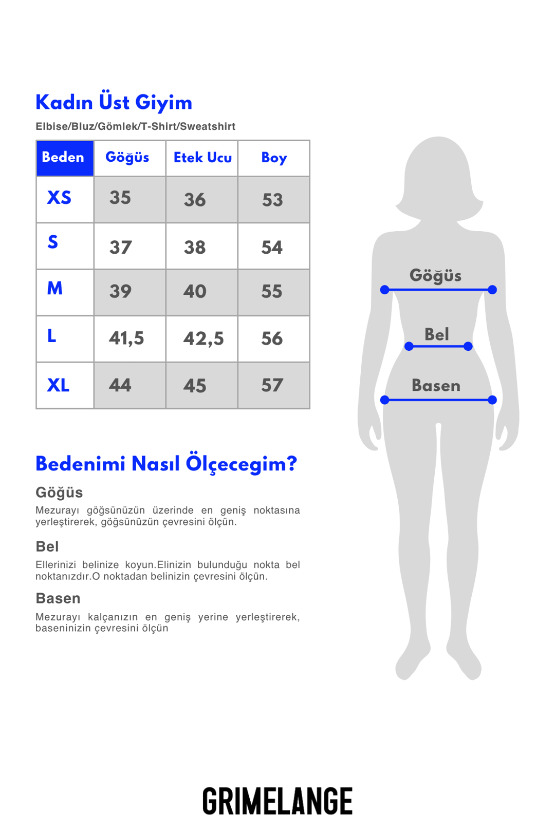LESCOSA Kadın Slim V Yaka Kolsuz Mavi Bluz