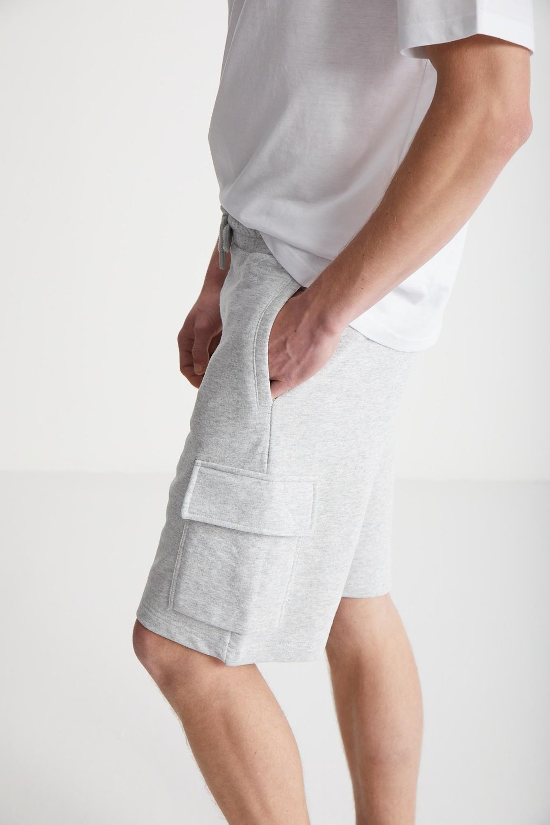 LIONEL  Regular Karmelanj Tekli Şort