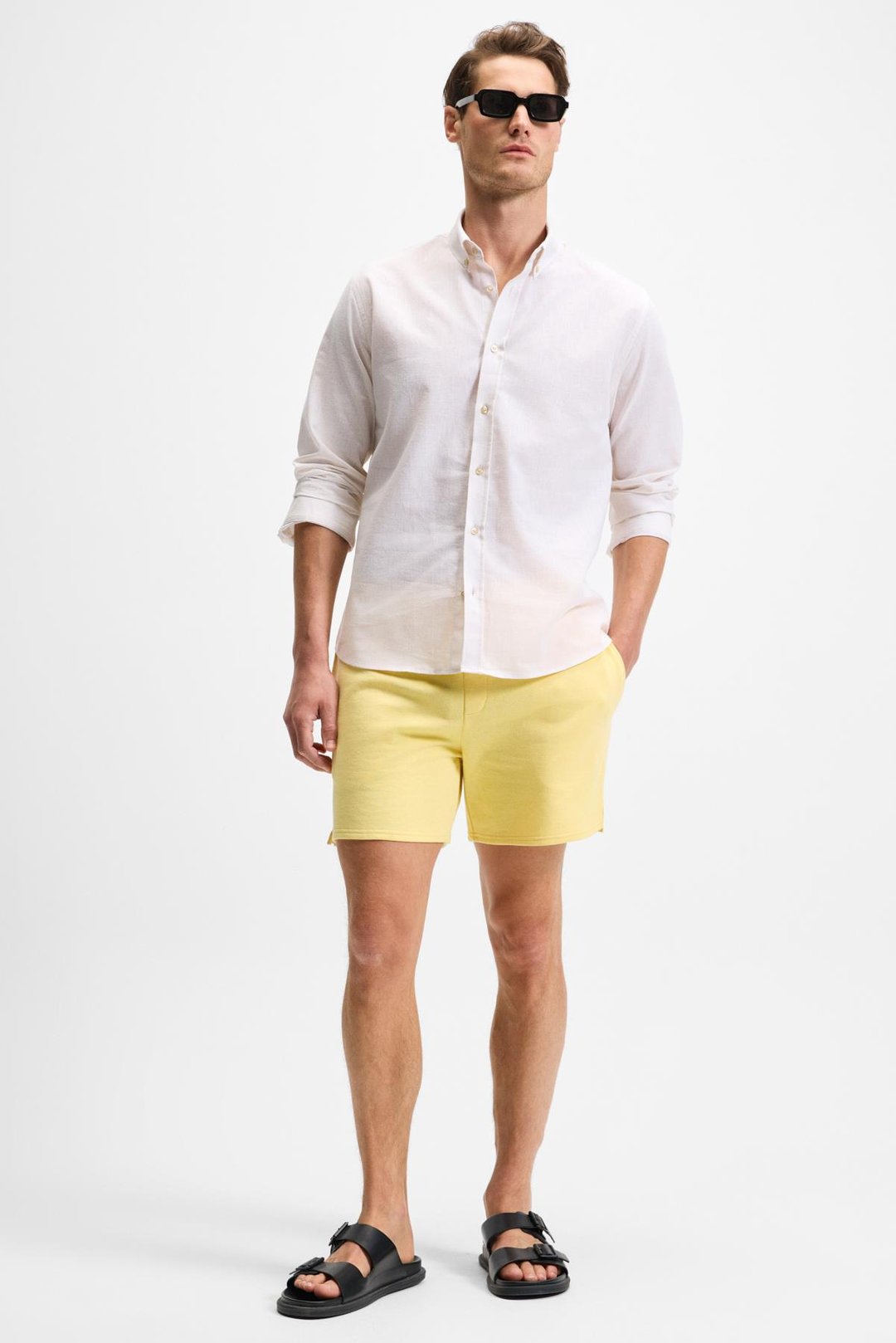 LUCI Erkek Regular Sarı Şort