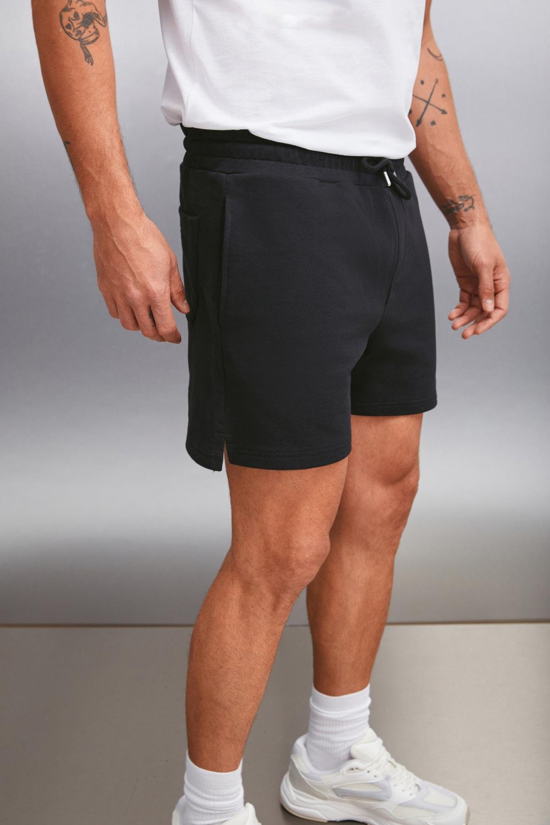 LUCI Erkek Regular Siyah Şort