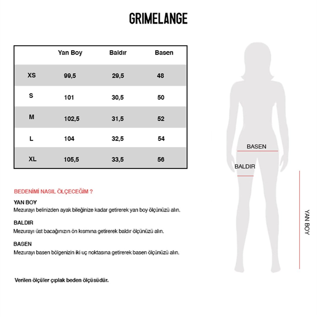 MARITZA Örme Relaxed Grimelanj  Eşofman Altı