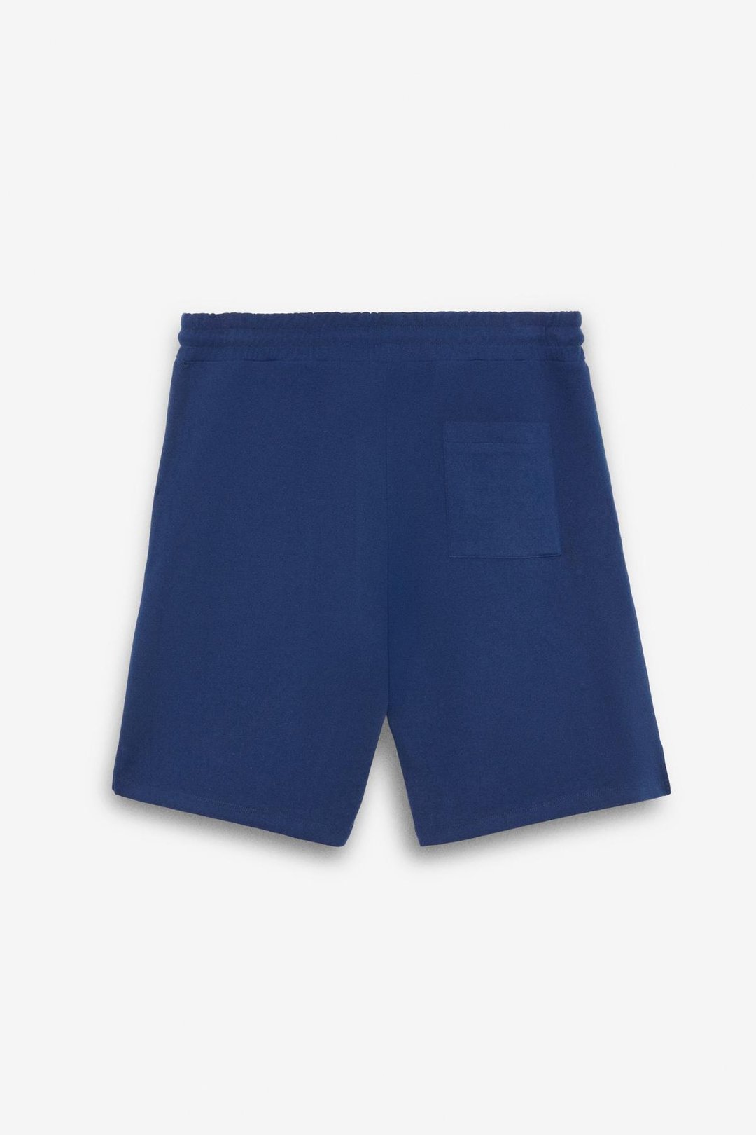 MATSEN Erkek Beli Lastikli Yan ve Arka Cepli Relaxed Lacivert Şort