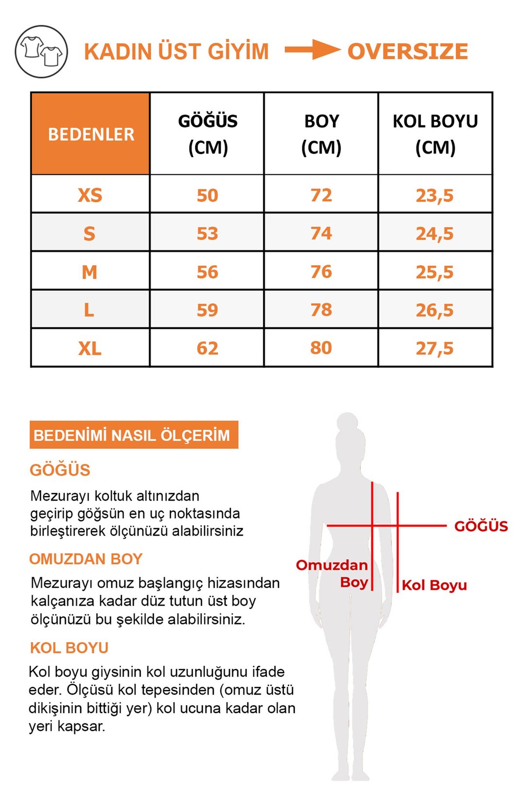 Maybe Kadın Beyaz Baskılı Yuvarlak Yaka Oversize T-Shirt