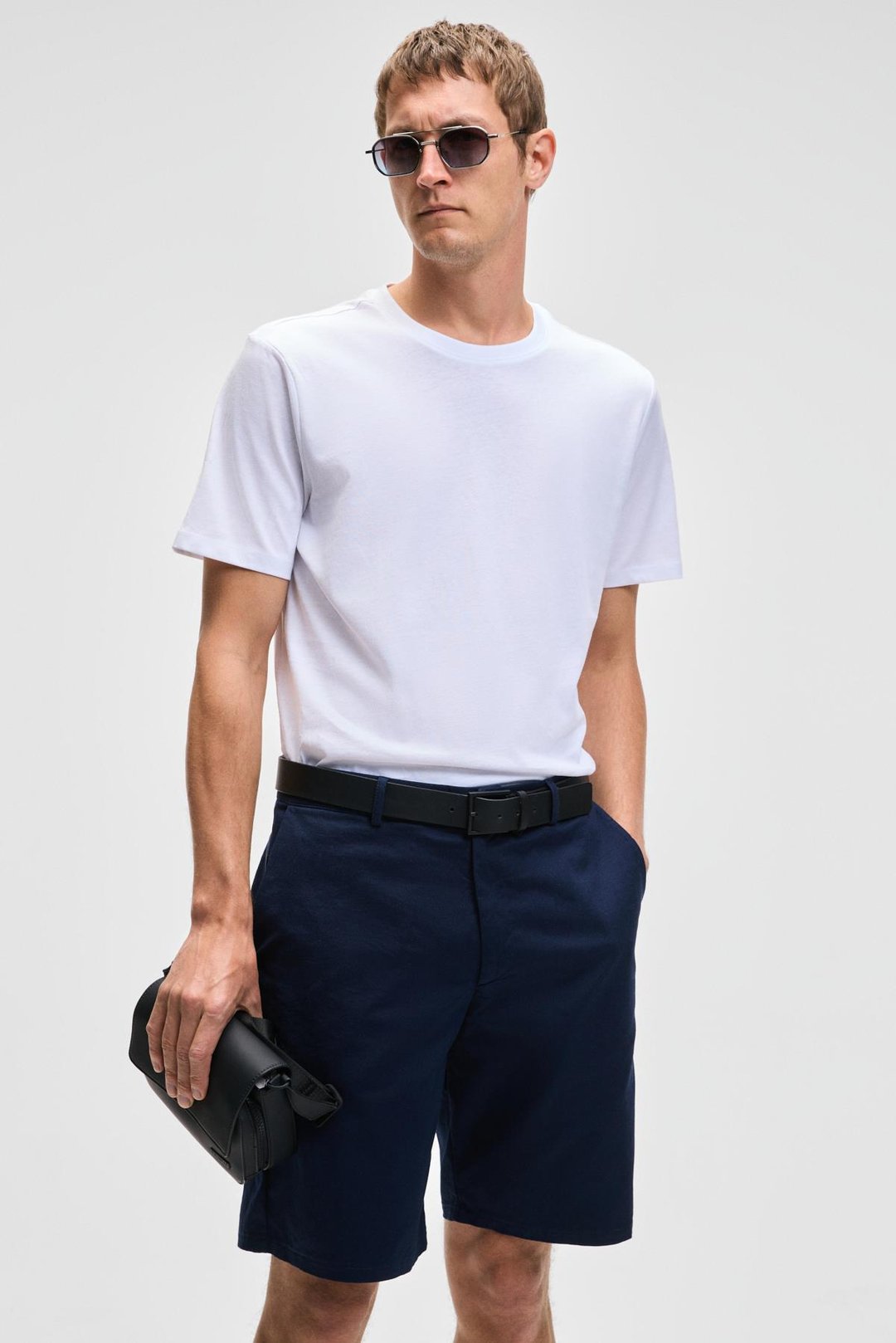 MOCASSIN Erkek %100 Pamuk Baskılı Relaxed Fit Yuvarlak Yaka Kısa Kollu Beyaz T-Shirt