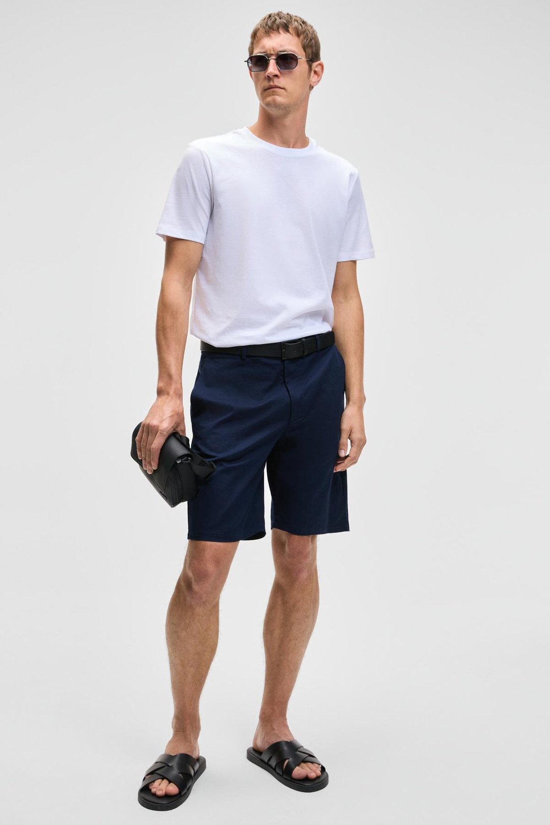 MOCASSIN Erkek %100 Pamuk Baskılı Relaxed Fit Yuvarlak Yaka Kısa Kollu Beyaz T-Shirt