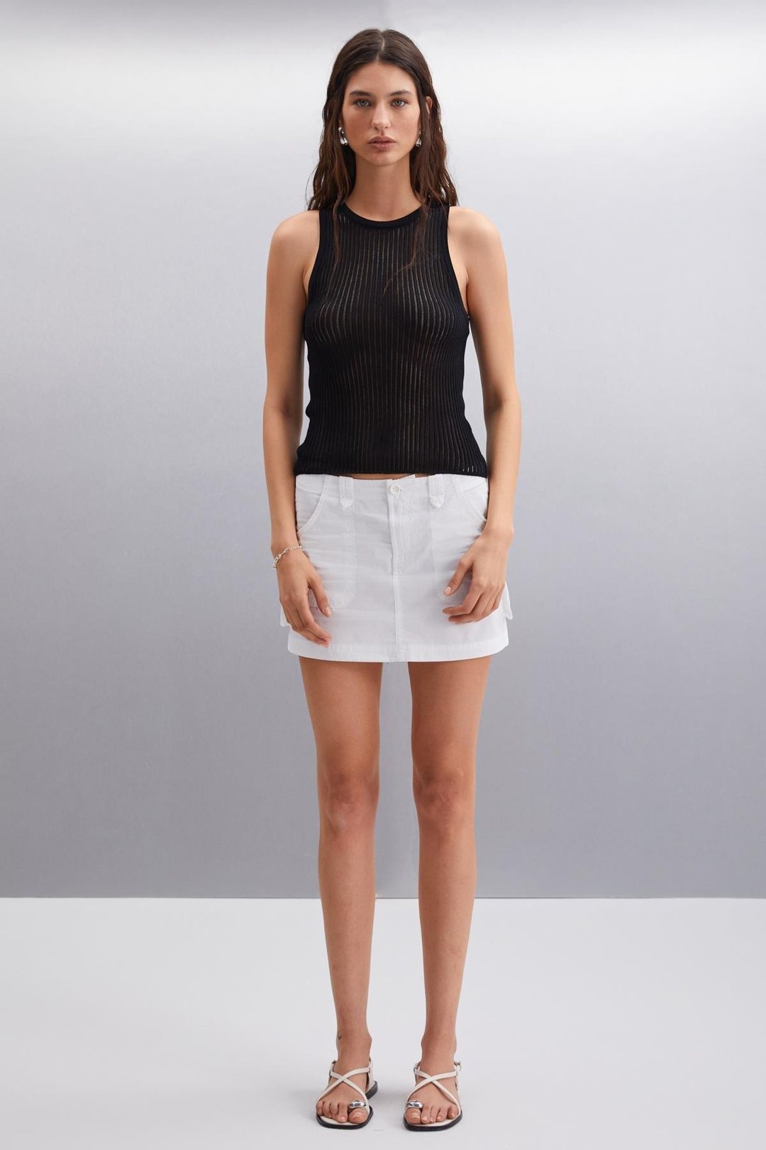 MONIQUE Kadın Atlet Regular Siyah Atlet