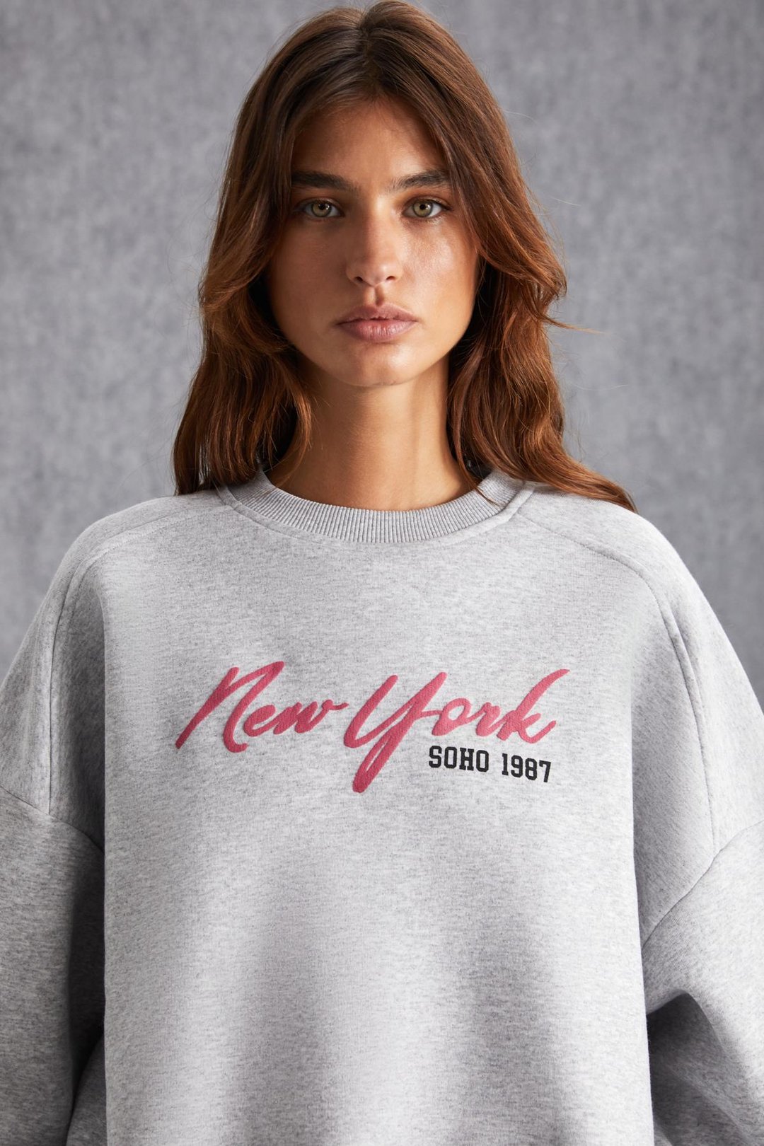 NARDY Basic Regular Grimelanj Tekli Sweatshirt