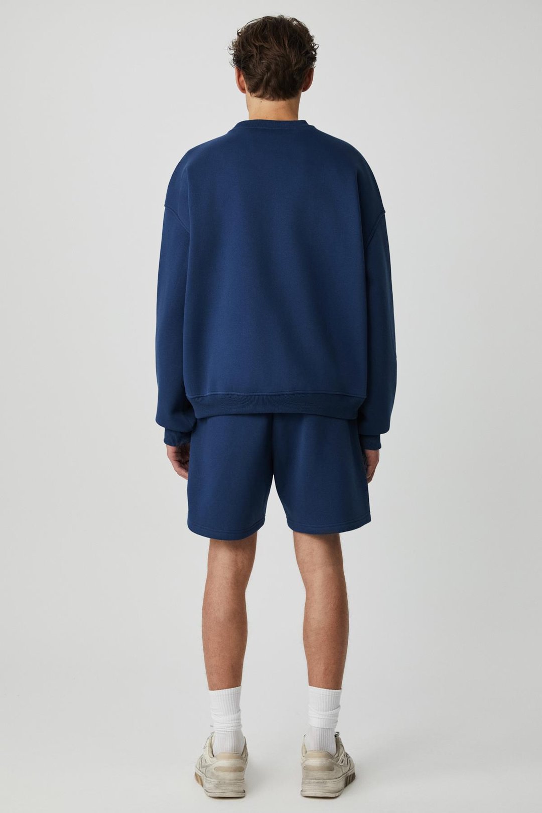 NORTON Erkek Yuvarlak Yaka 3 İplik Lacivert Sweatshirt