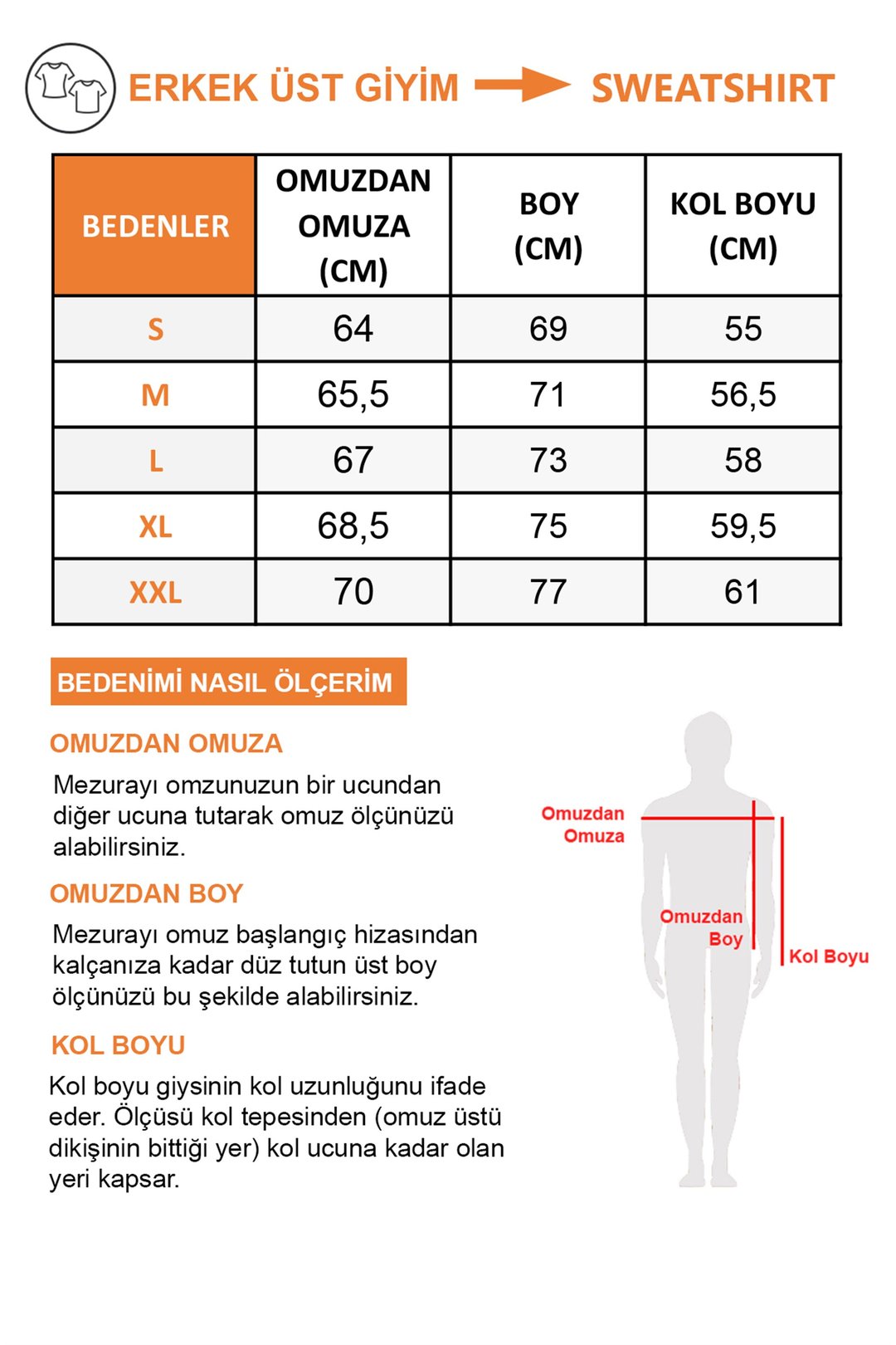 OLYMPOS Örme Oversize Siyah  Sweatshirt