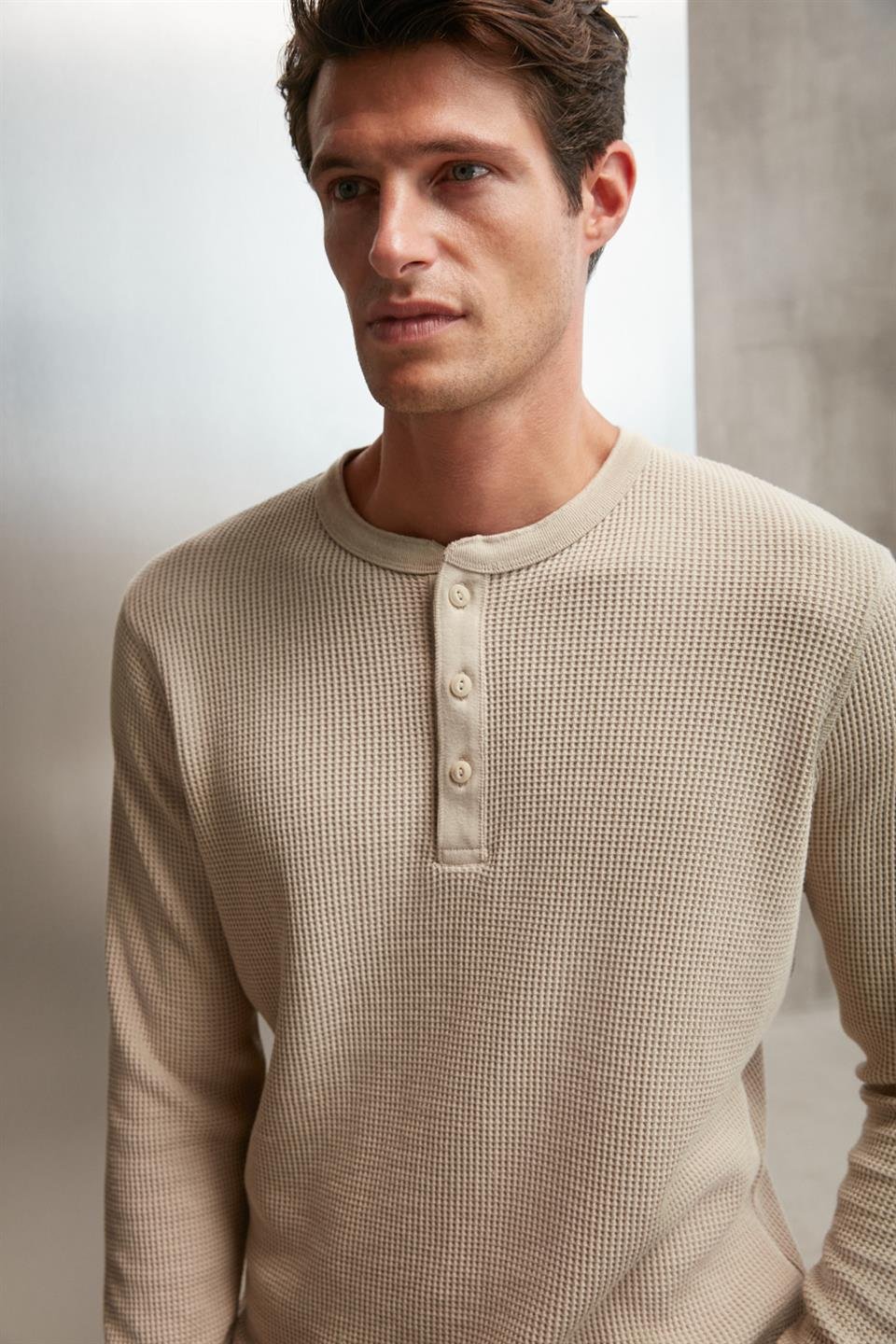 PATRICK Relaxed Regular Bej  T-Shirt